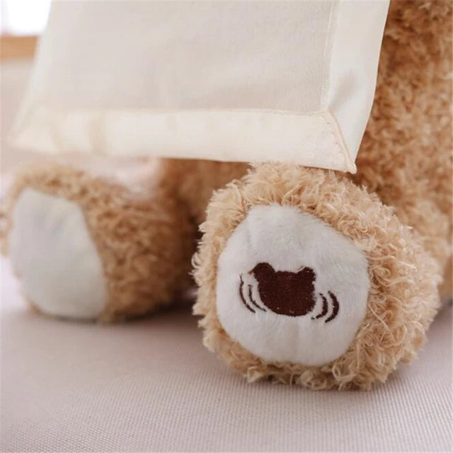 Peek a boo interactive cheap teddy bear